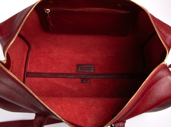 No. 12 Weekender Bag - Handmade Leather Duffle Bag