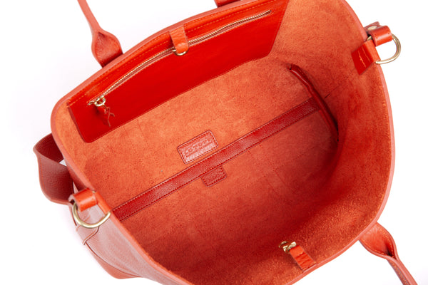 Selleria Small Leather Tote Bags - White