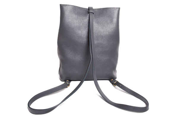 The Sling Backpack Handmade Women s Leather Backpack and Bucket Bag