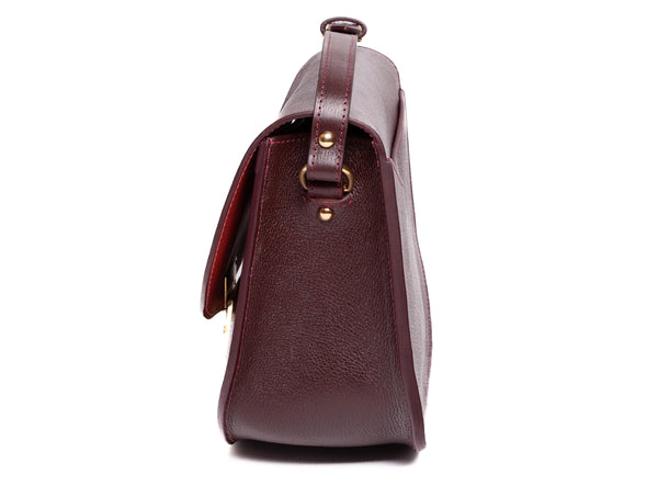 Arc Shoulder Bag - Handmade Women's Leather Handbag and Purse