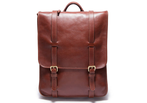 chestnut leather backpack Leather Backpack