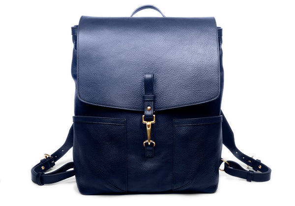 Leather Knapsack - Handmade Leather Bag