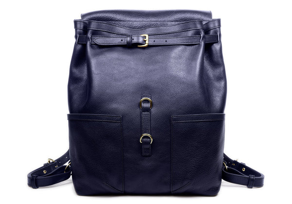 blue leather backpack made from leather scraps Knapsack 49 - 96 Model:10000H 5.6:1 and built for movement—this NWT Nike Backpack Color