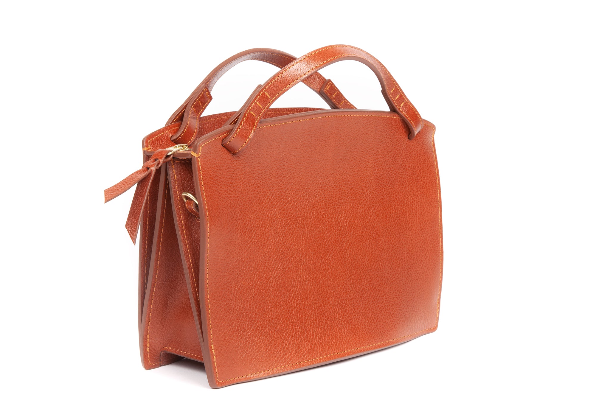 The Sol Handbag Saddle Tan