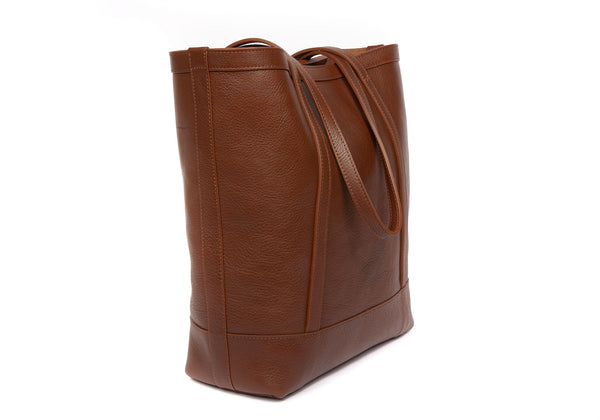 Angle Tote - Handmade Leather Tote Bags