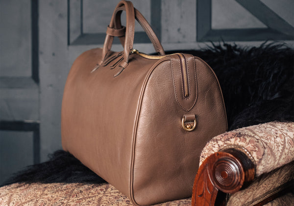 No. 12 Weekender Bag Handmade Leather Duffle Bag