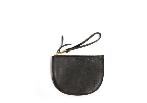 lemlem Women's CORA Pouch Upcycled Accessory in Luchia Black