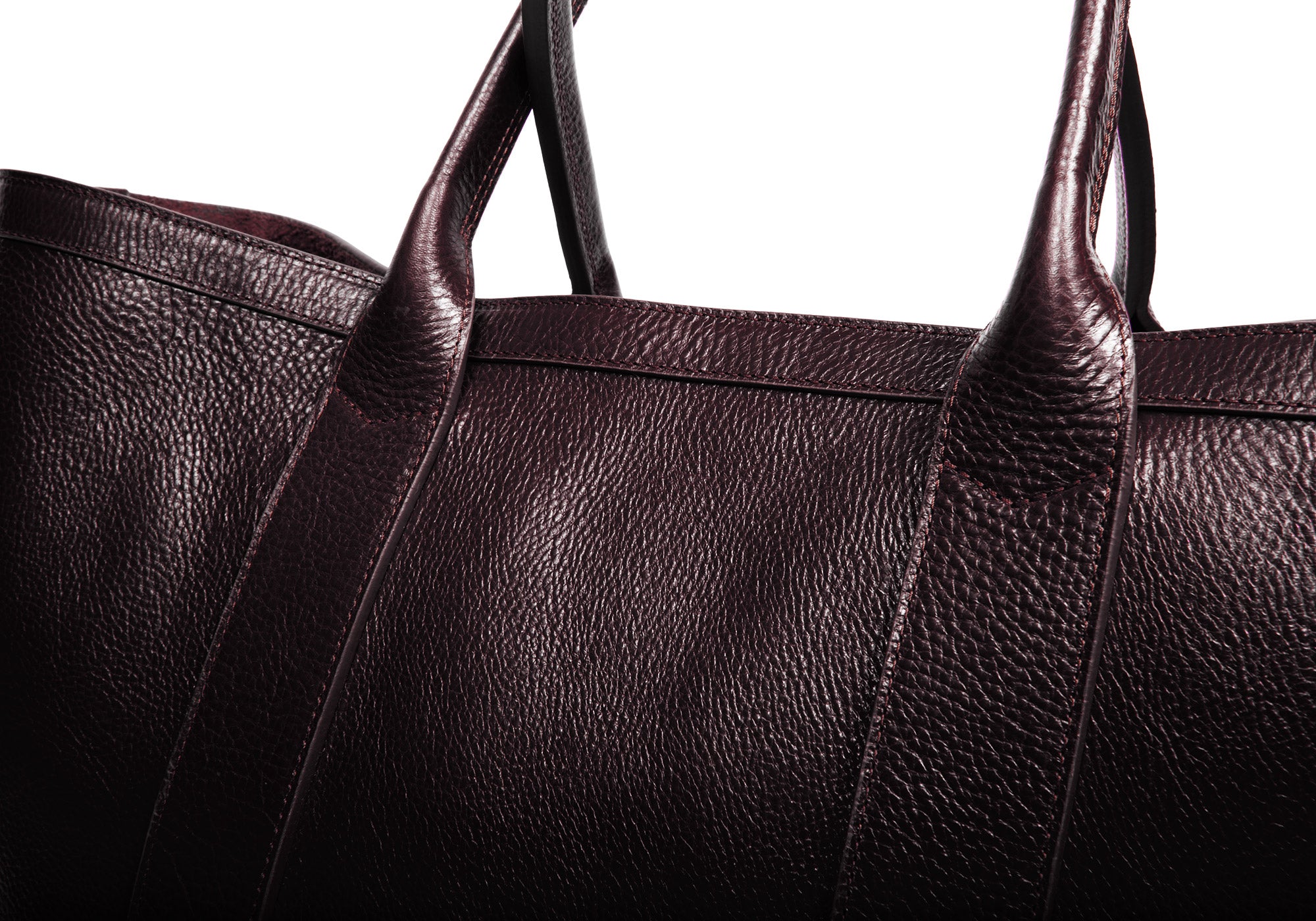 Leather Working Tote Chocolate