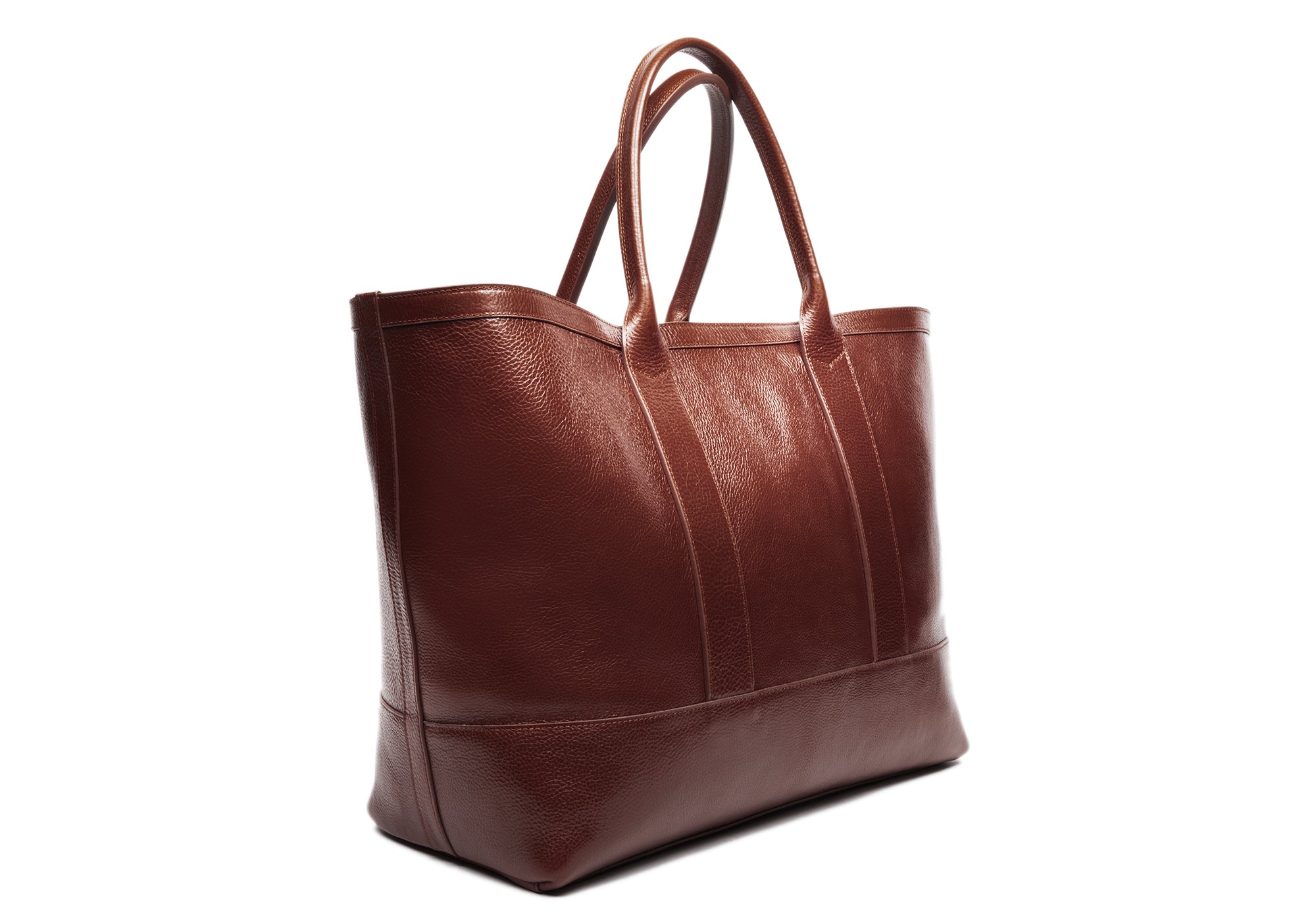 Leather Working Tote Chestnut