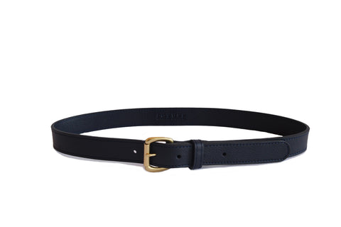 Luti - Type 933/40 Brass Buckle Leather Belt in Black – The Rugged Society
