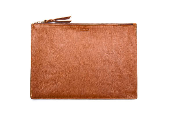 財布・小物その他 FENNEC RIVET ZIPPER CASE BROWN RIVET ZIPPER CASE - BROWN - Fennec