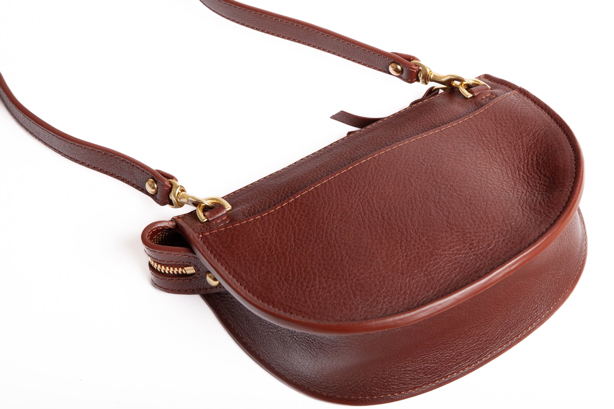 The Mini Luna Belt Bag Chestnut