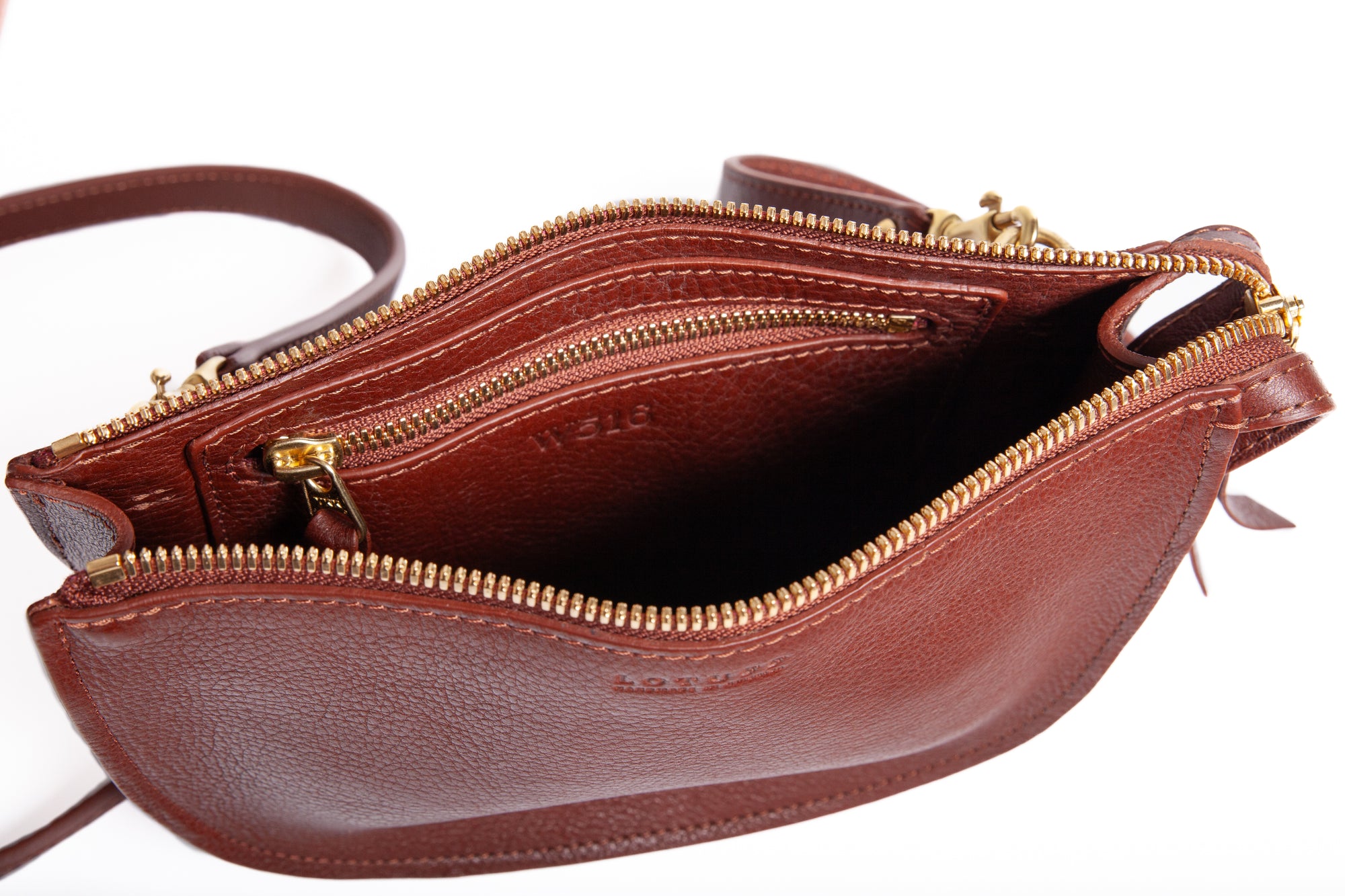 The Mini Luna Belt Bag Chestnut