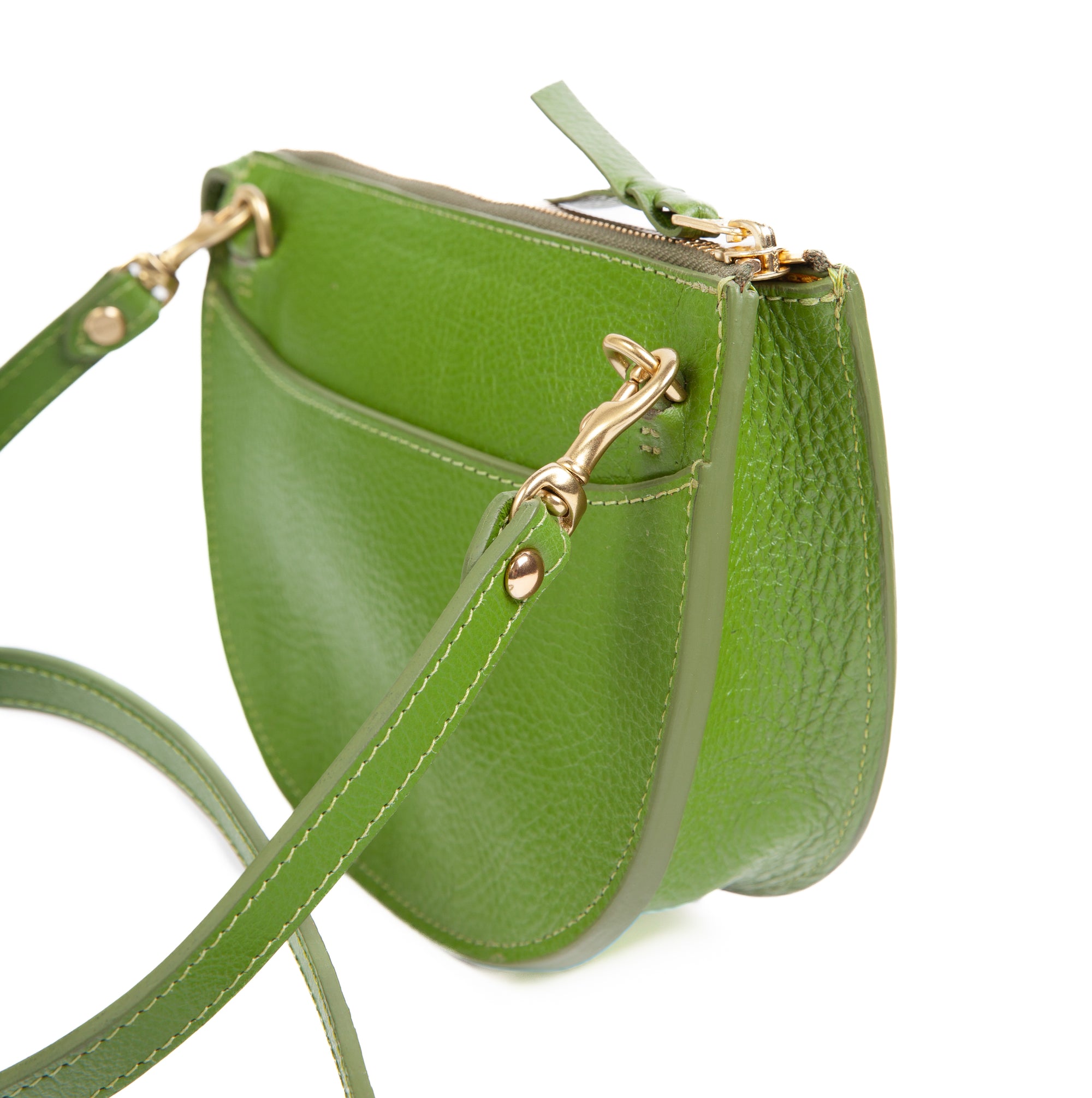 The Mini Luna Belt Bag Fern-Turmeric