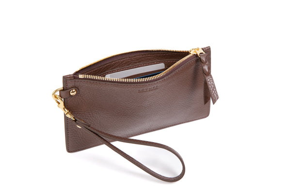 Wristlet Wallet - Lotuff Leather