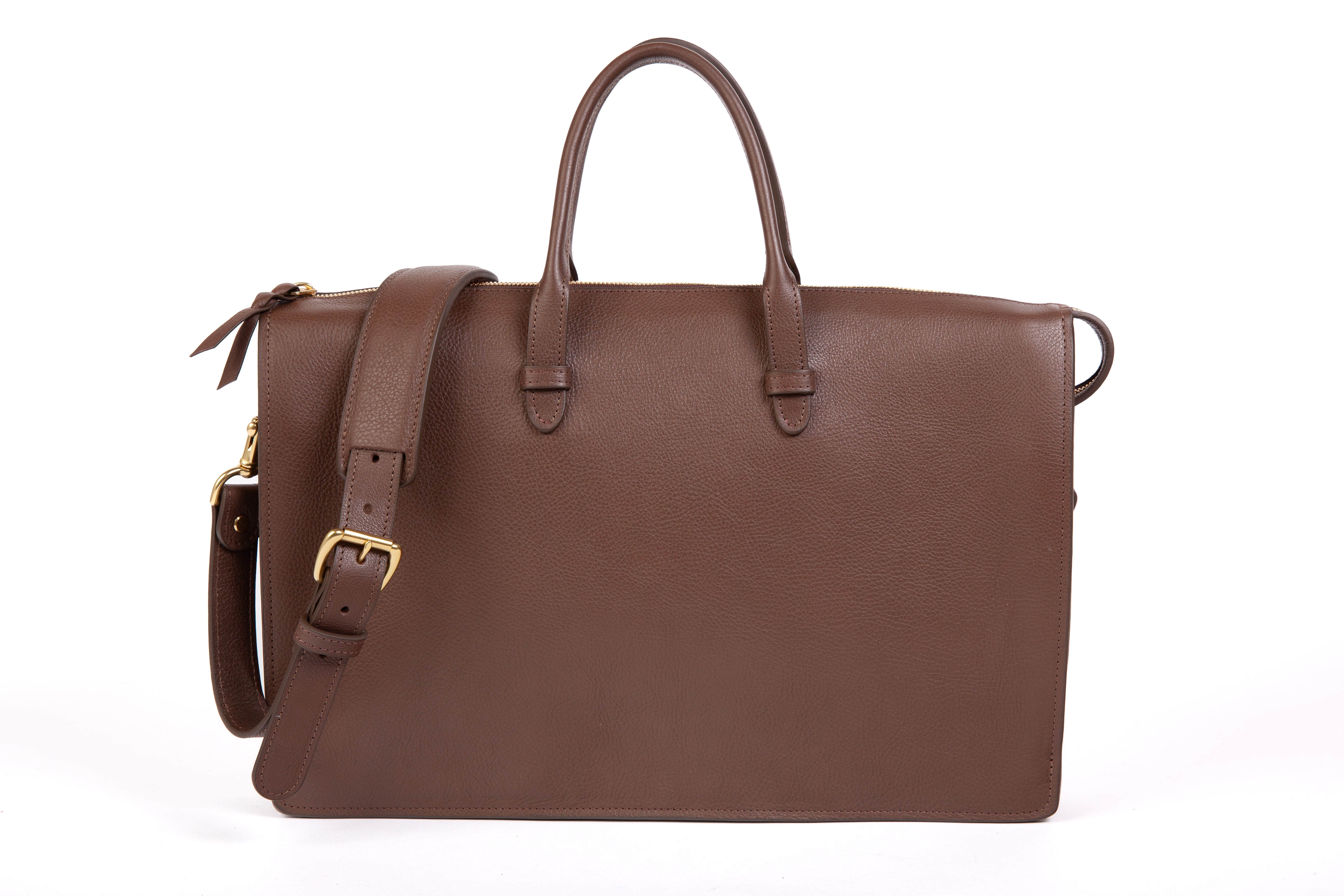 The Triumph Briefcase - Handmade Leather Briefcase and Bag