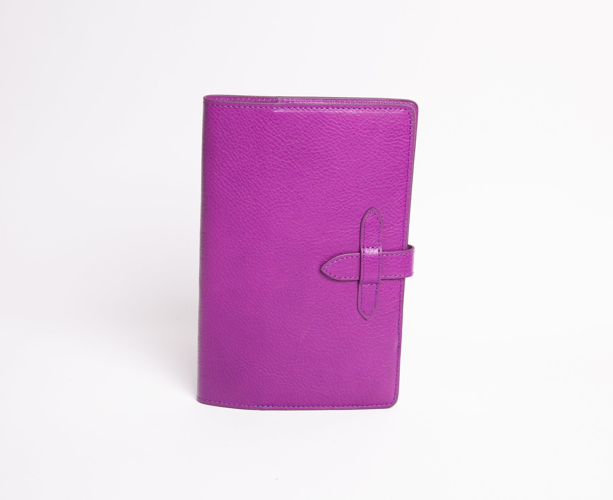 Leather Travel Journal Orchid
