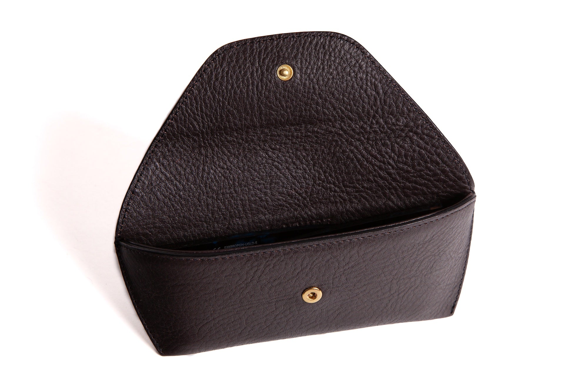 Leather Sunglass Case Chocolate