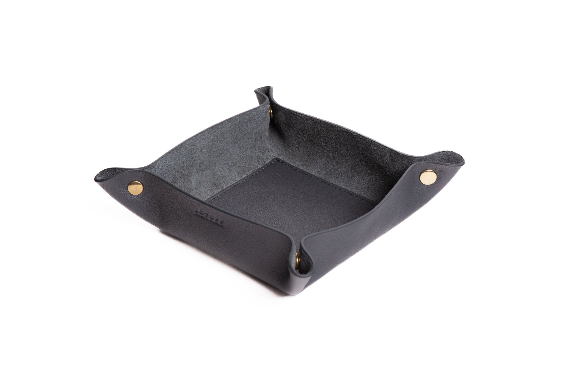 Leather Valet Tray Elephant