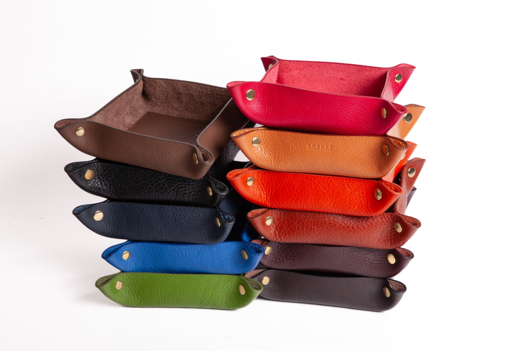 Leather Valet Tray Lifestyle