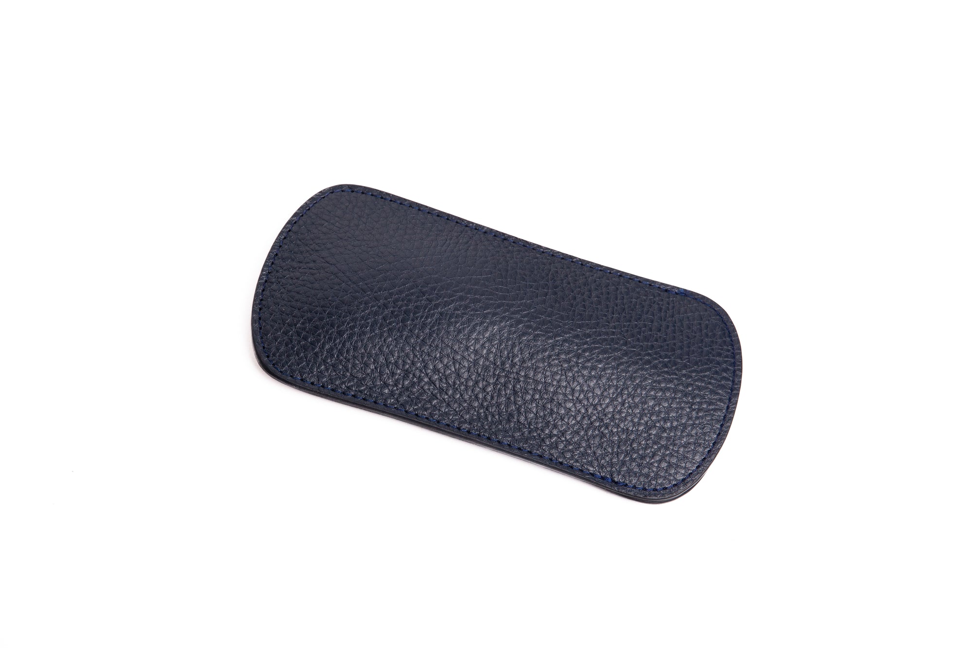 Leather Eyeglass Sleeve Indigo