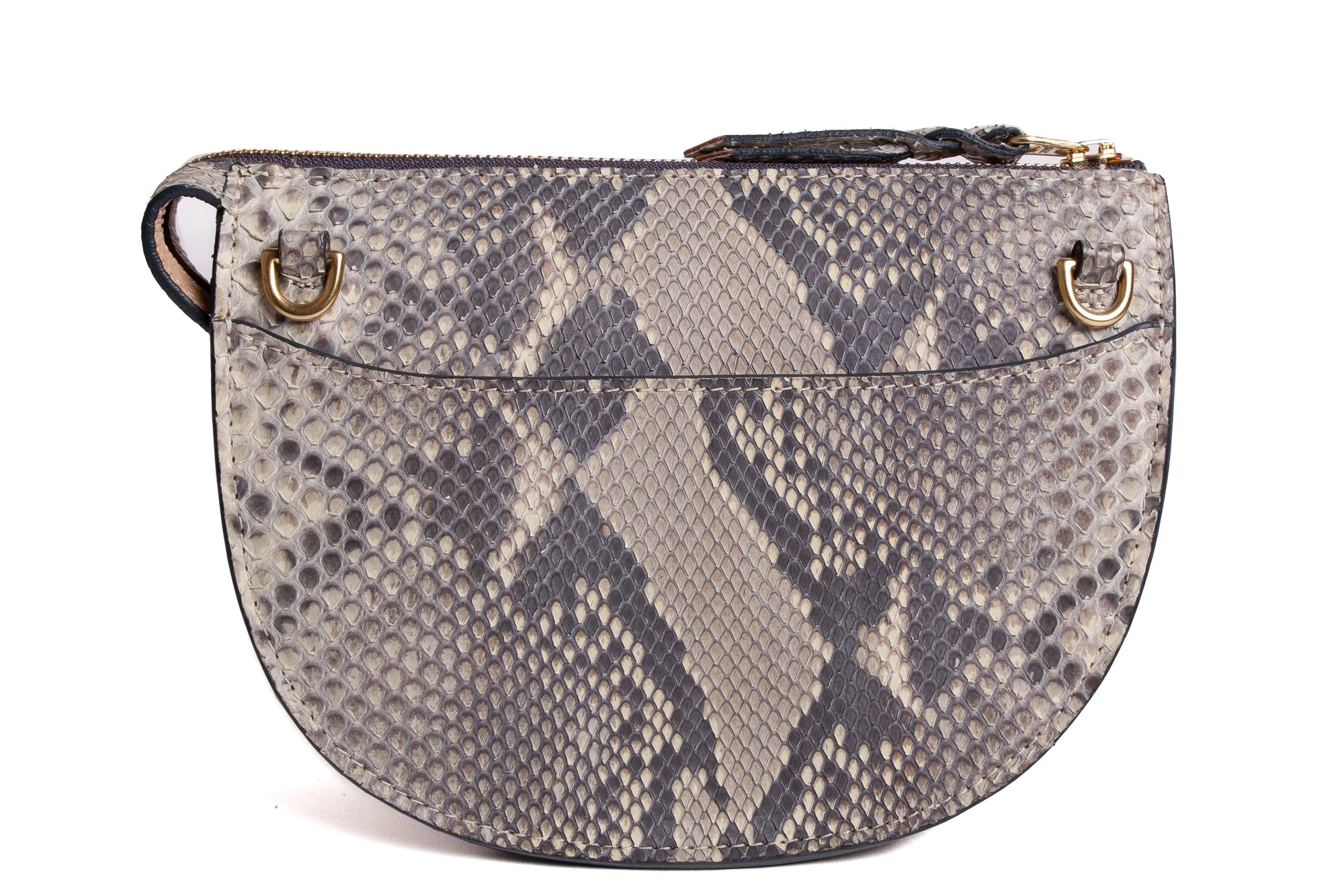 The Python Mini Luna Belt Bag Python