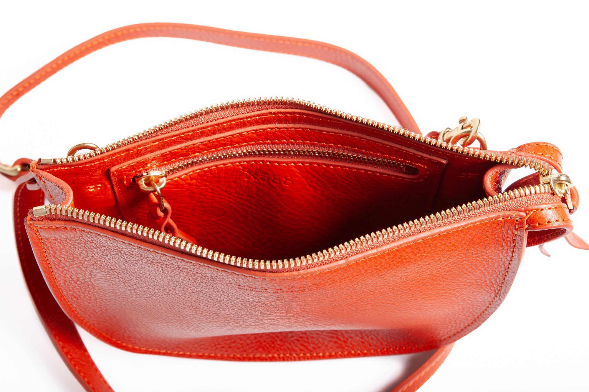 The Mini Luna Belt Bag Orange