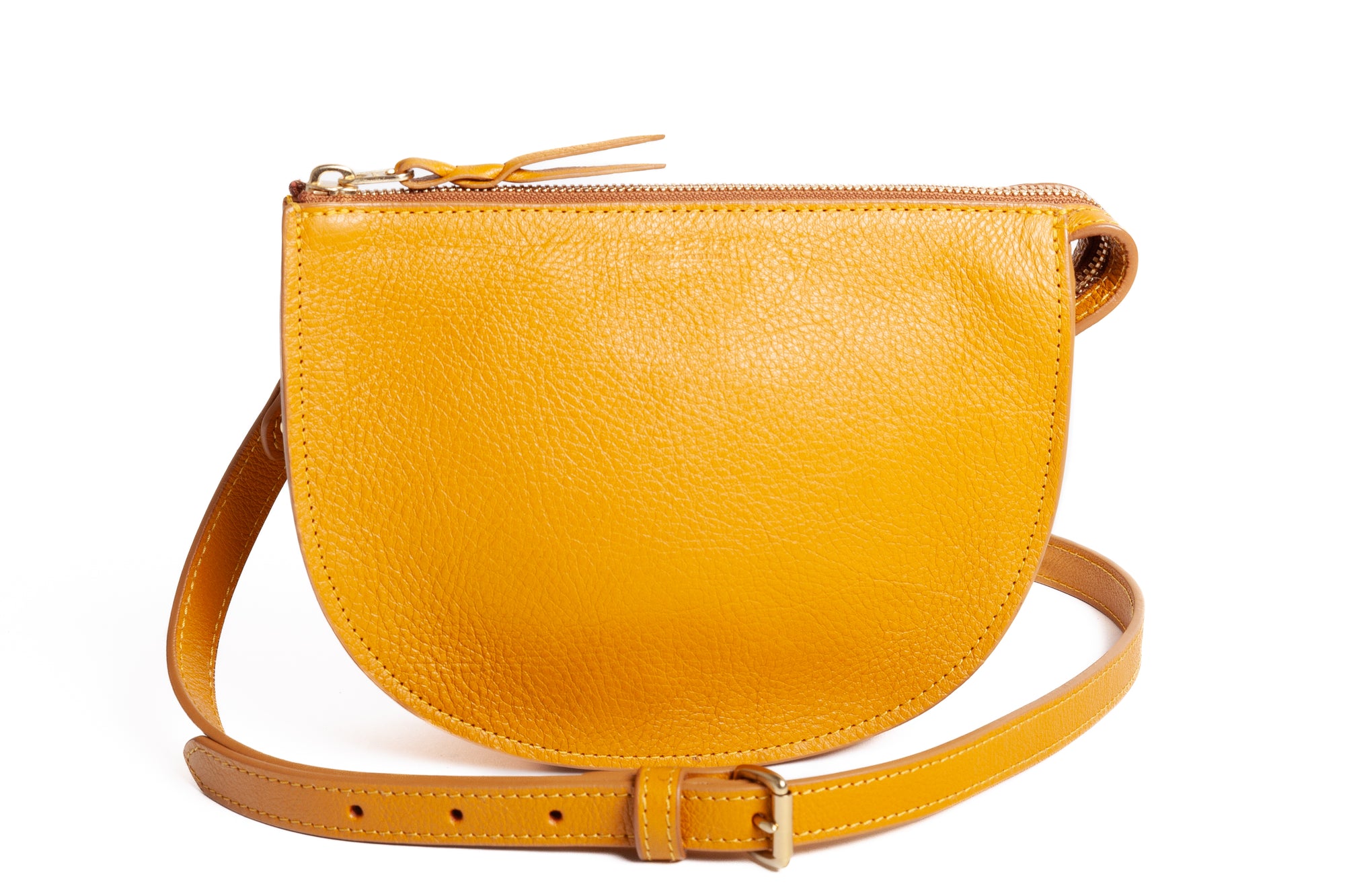 The Mini Luna Belt Bag Turmeric-Natural