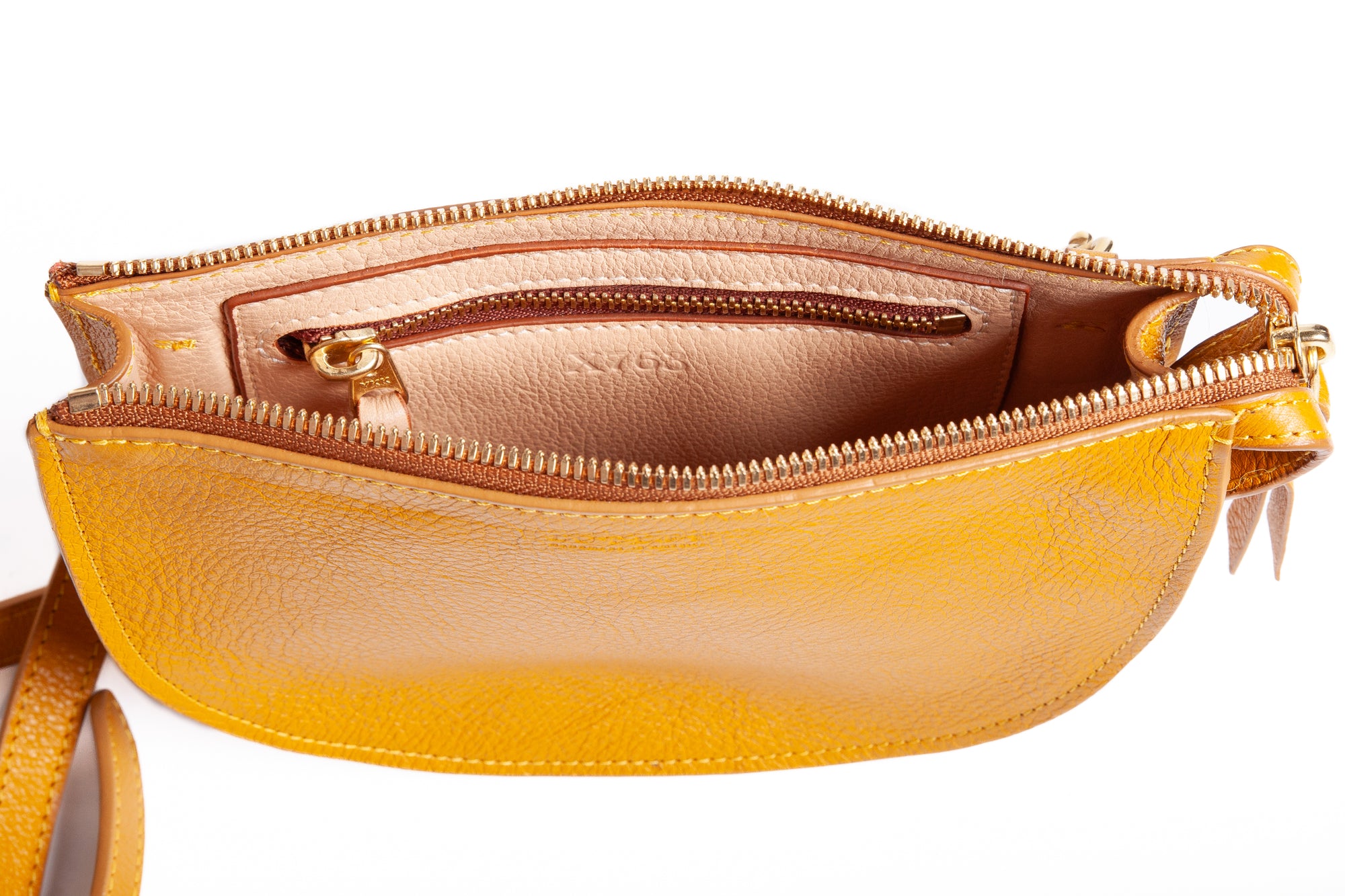 The Mini Luna Belt Bag Turmeric-Natural