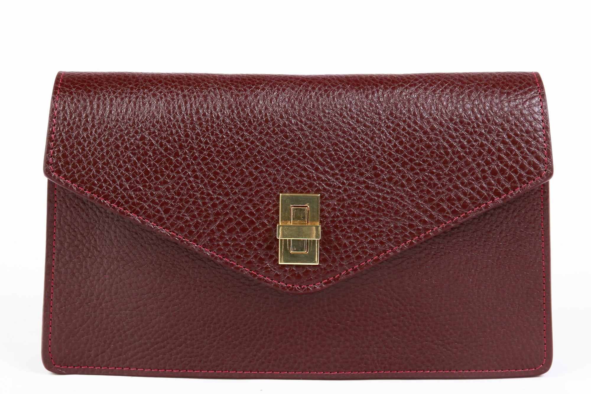 The Vincent Clutch Cordovan/Rosewood