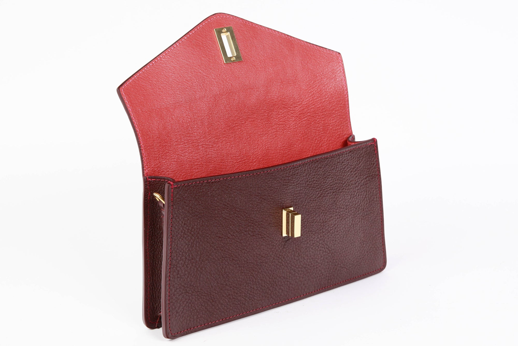 The Vincent Clutch Cordovan/Rosewood