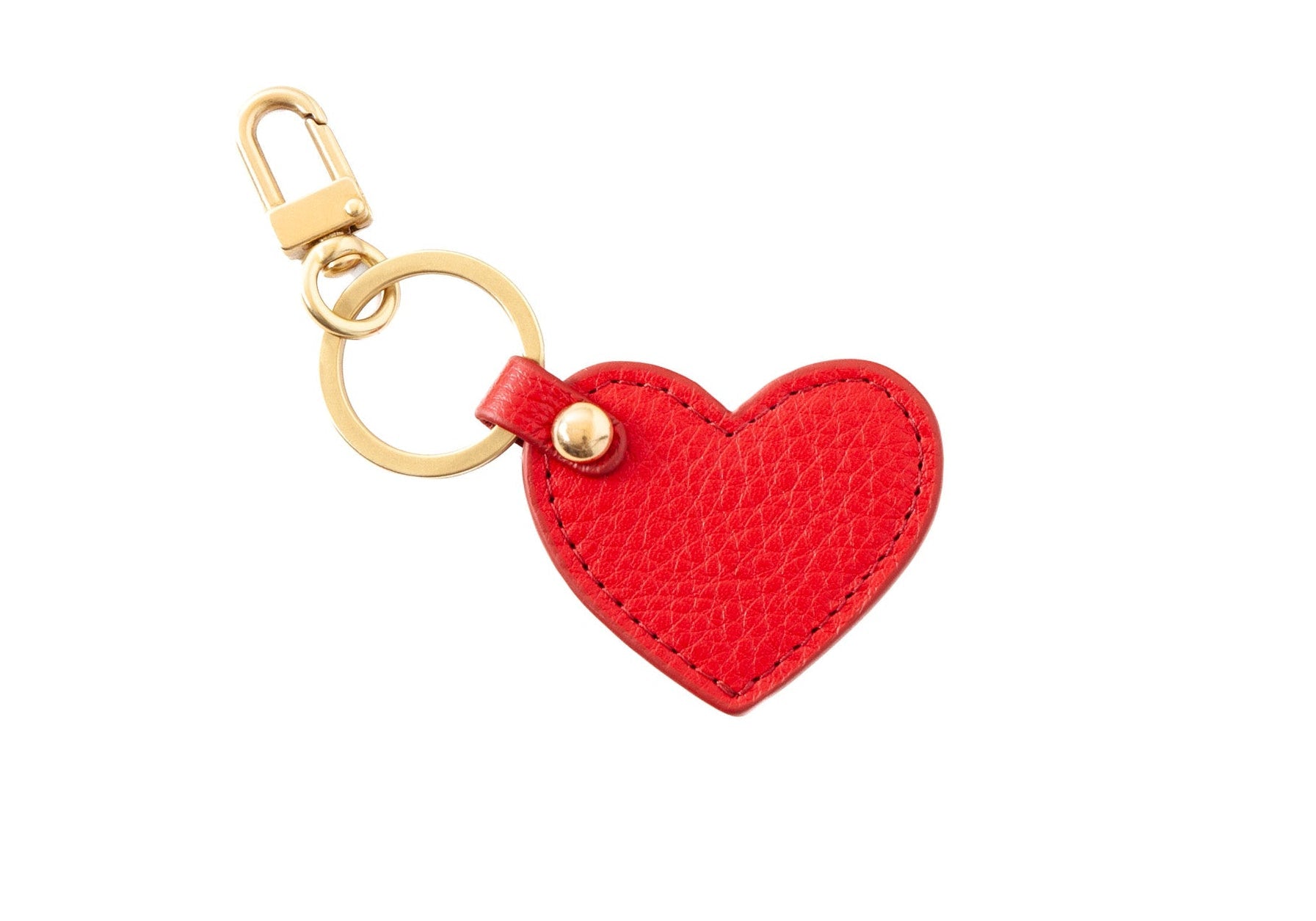 The Lotuff Heart Keychain Pop Red