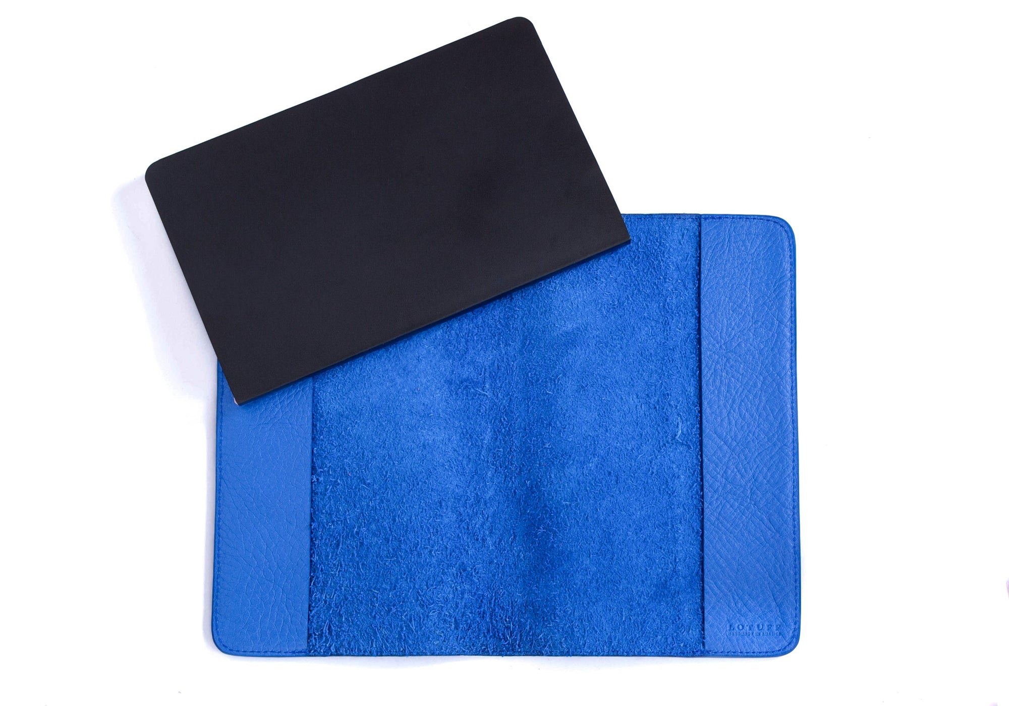 Interior of Classic Journal Cover Electric Blue
