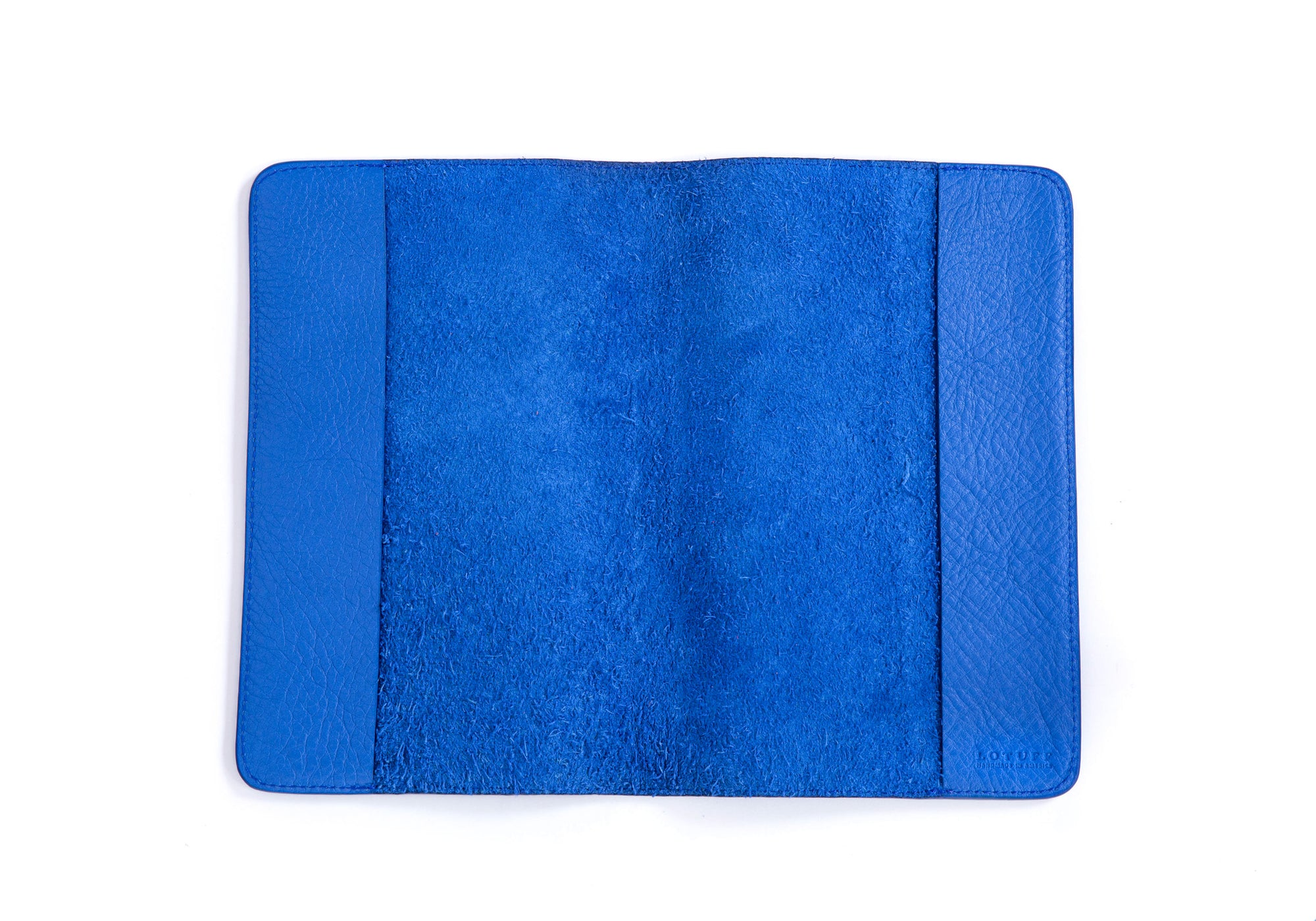 Interior of Classic Journal Cover Electric Blue