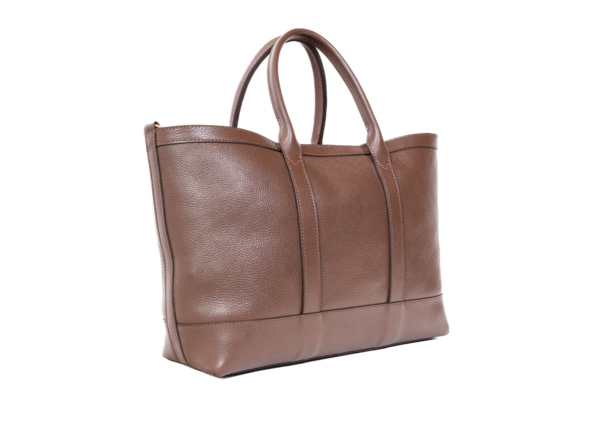 Leather Small Tote Clay