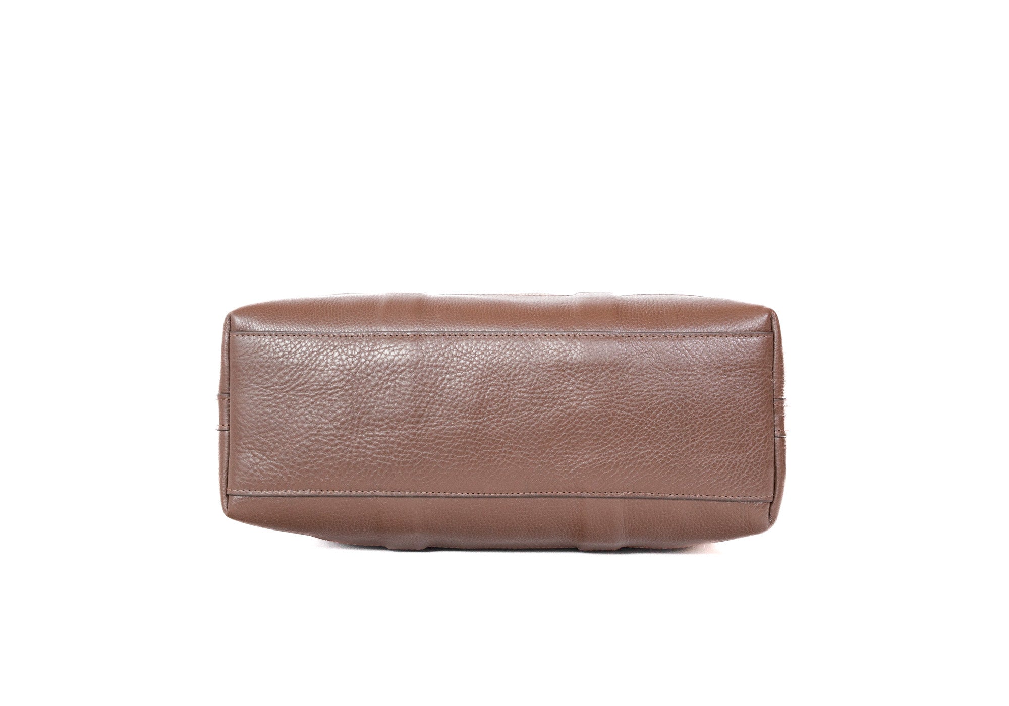 Leather Small Tote Clay