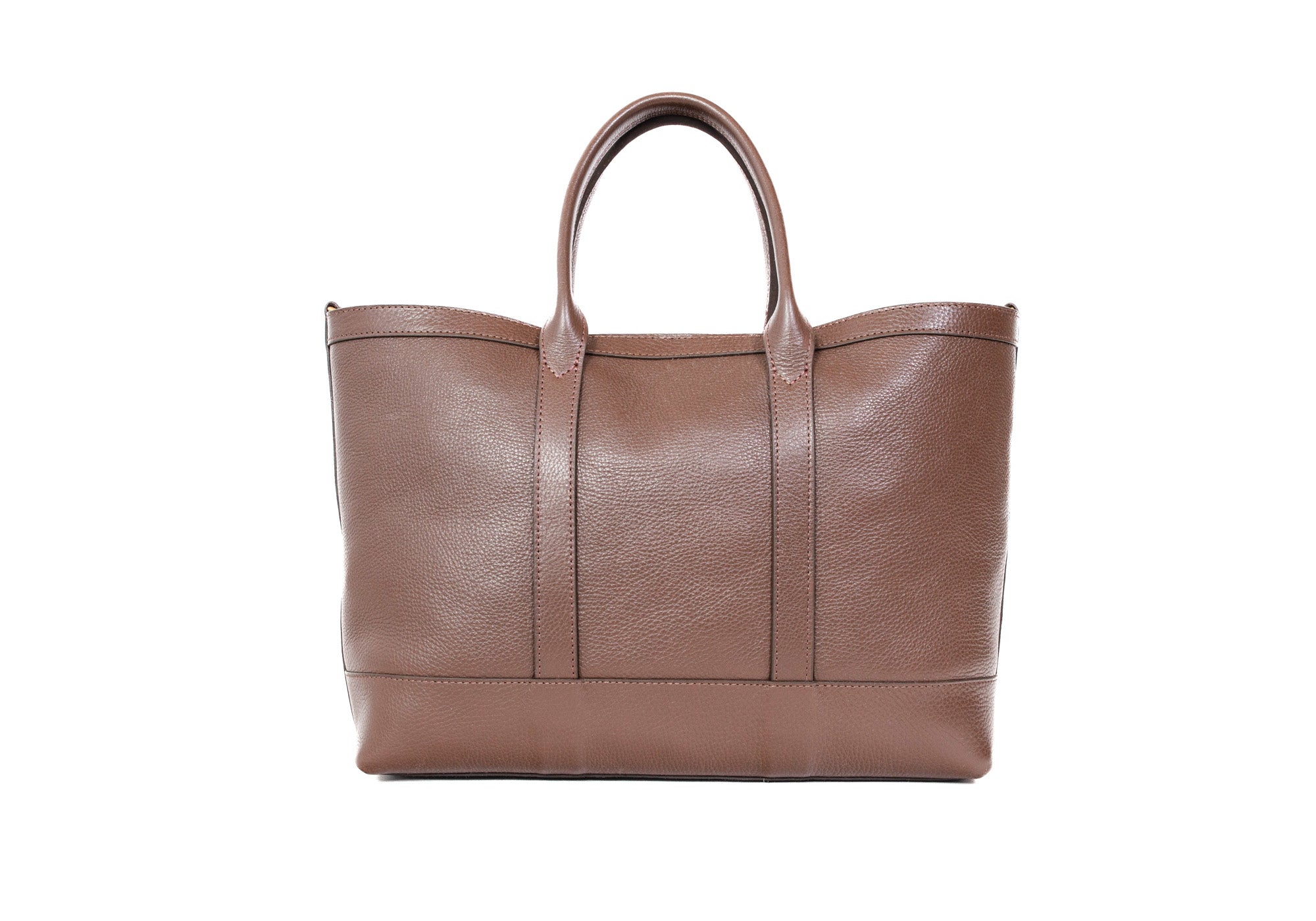 Leather Small Tote Clay