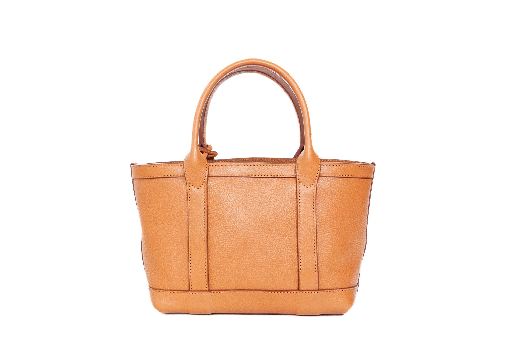 Leather Mini Tote Camel