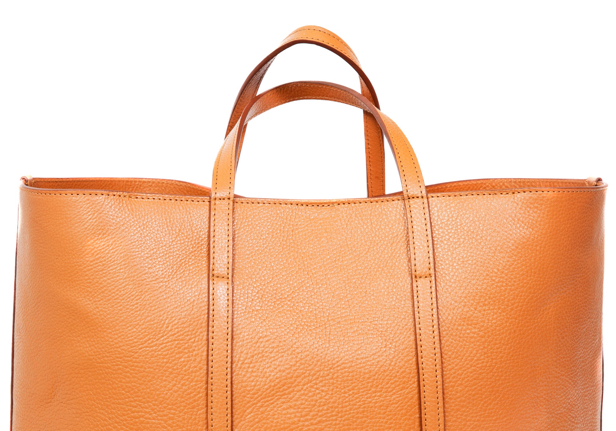 The Morris Leather Tote Camel