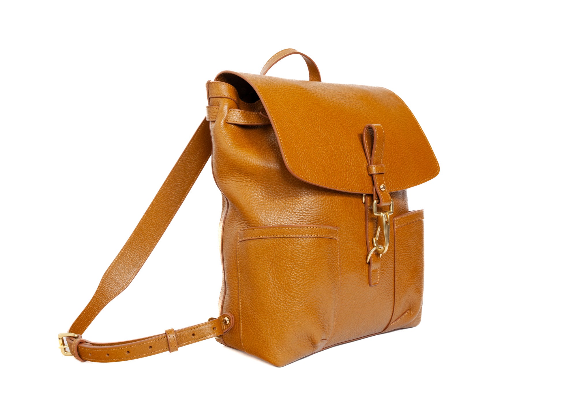 Leather No. 5 Knapsack Cumin