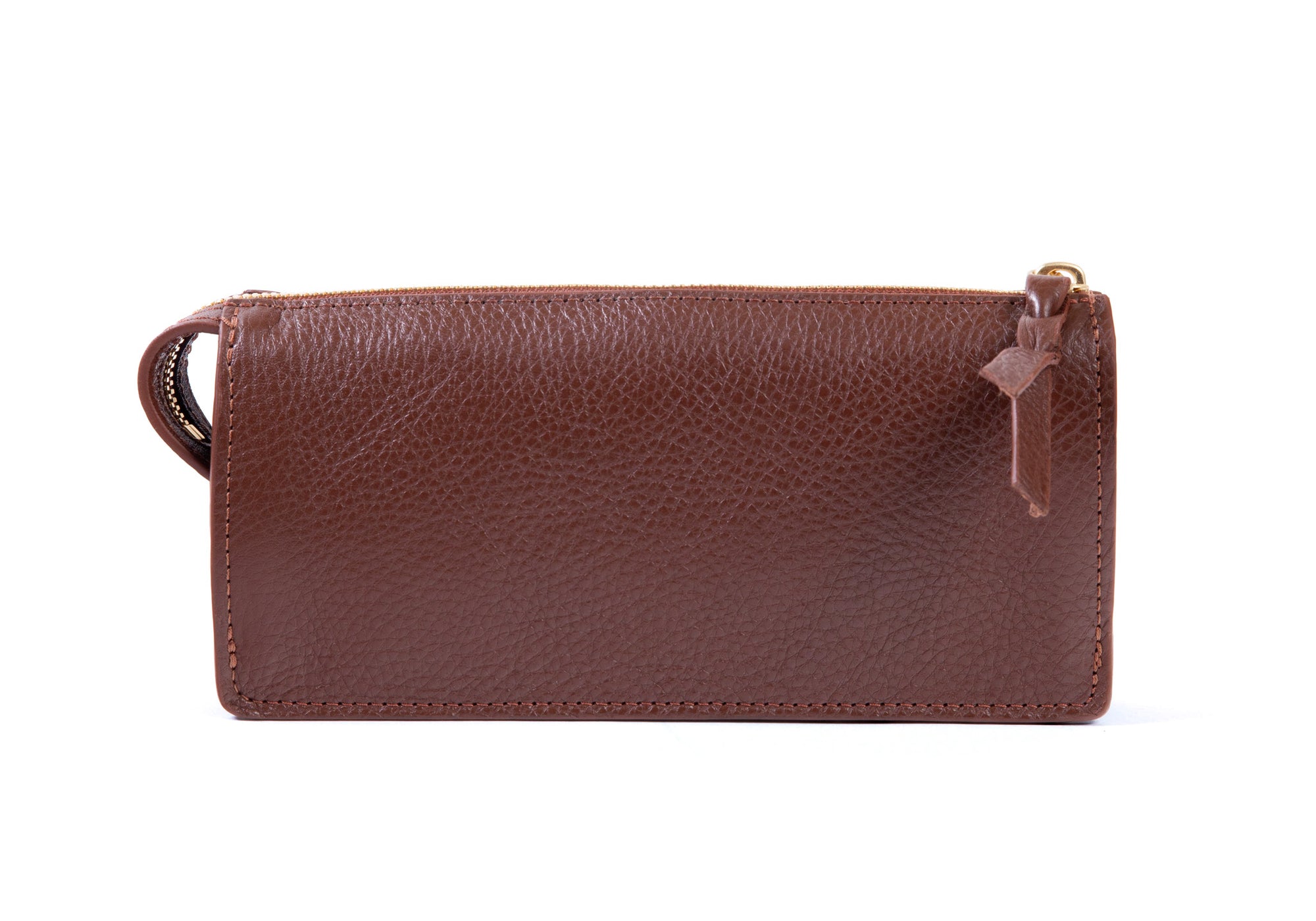 Back of Tripp Wallet Chestnut