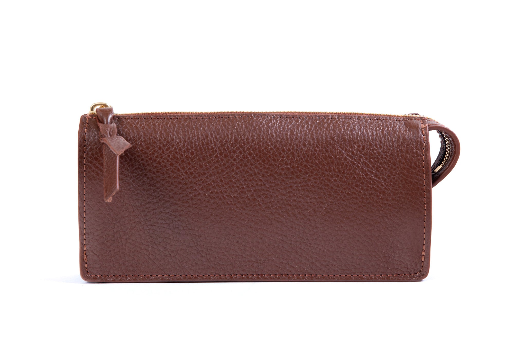Front of Tripp Wallet Chestnut