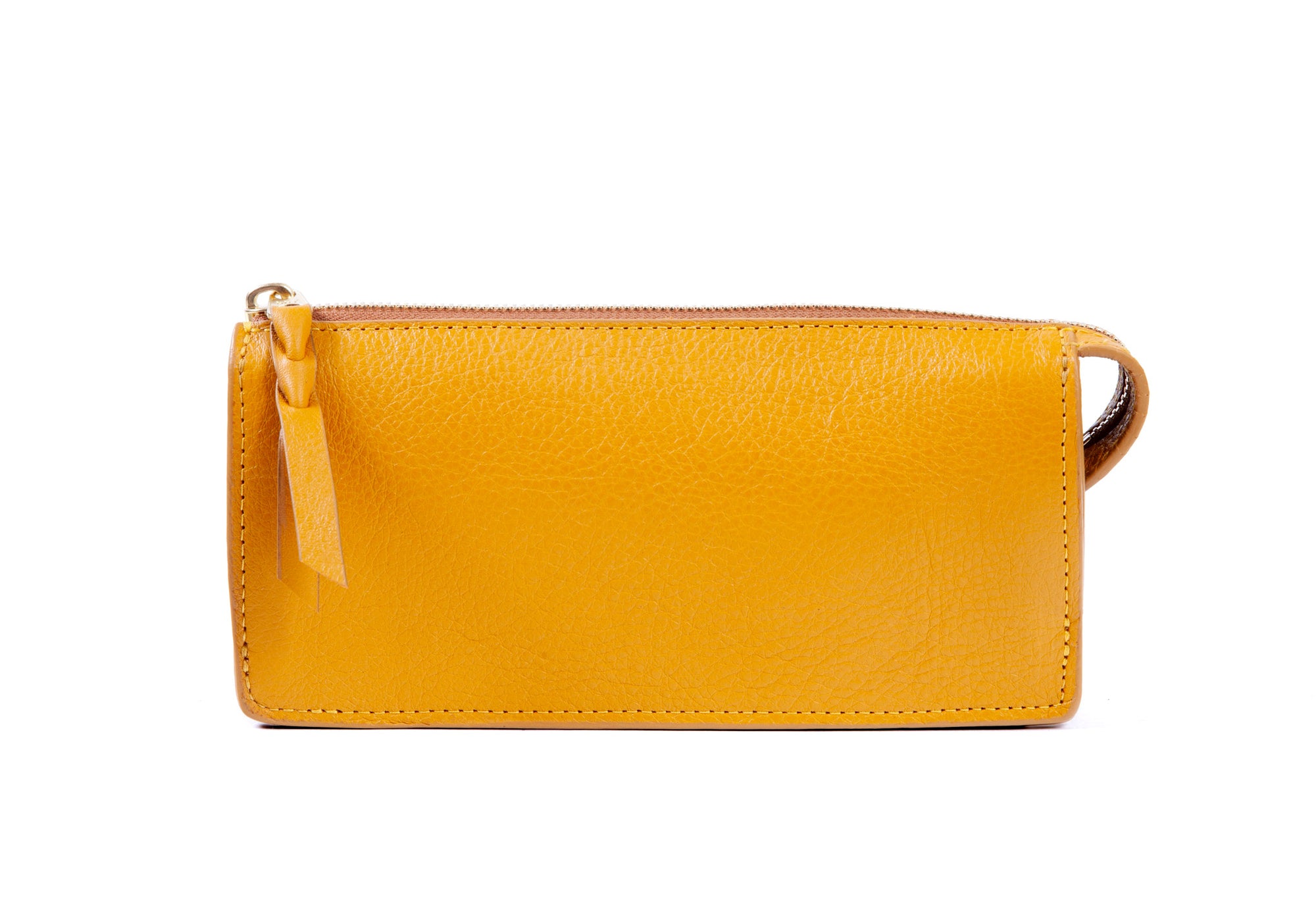 Front of Tripp Wallet Tumeric