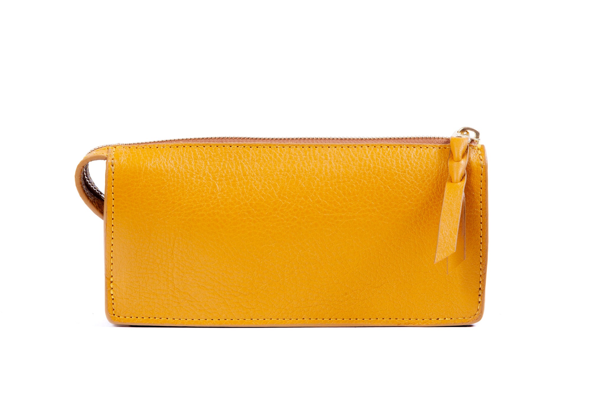 Front of Tripp Wallet Tumeric