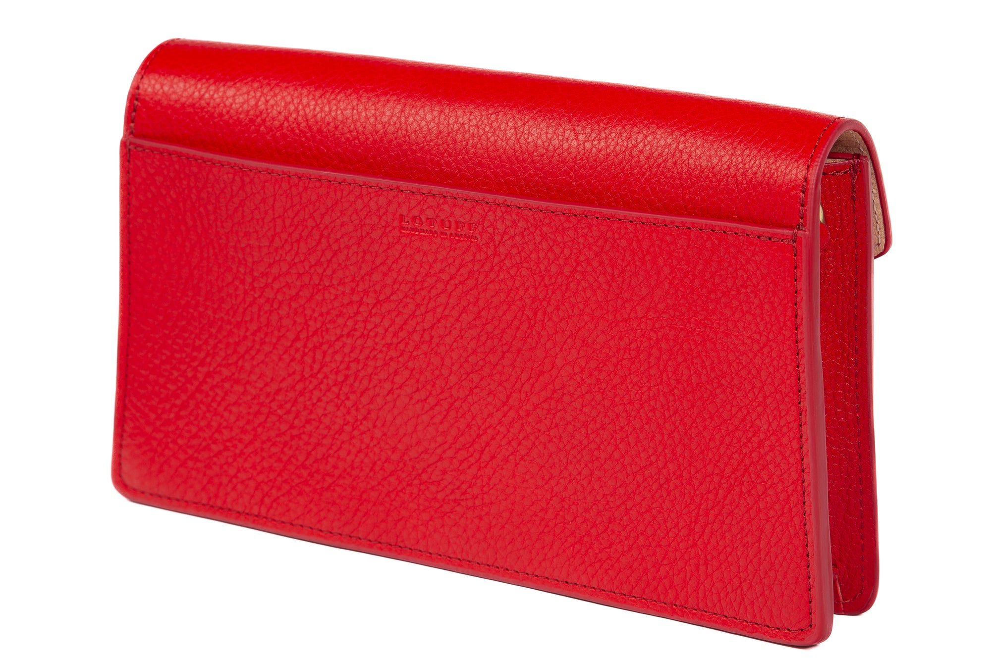 The Vincent Clutch Pop Red/Natural