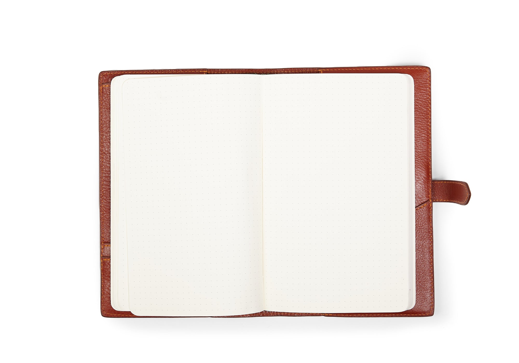 Pages of Leather Travel Journal Saddle Tan