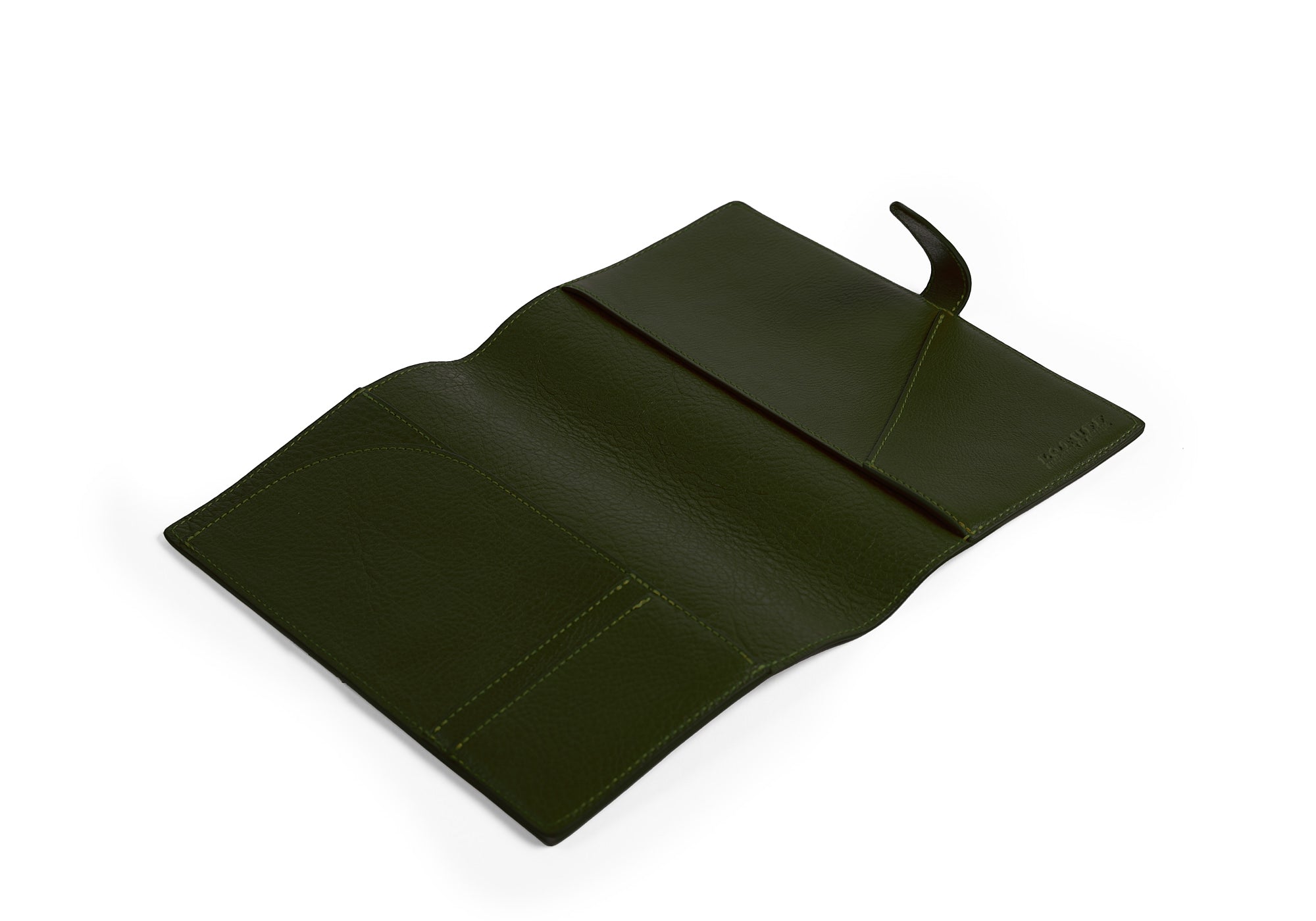 Empty of Leather Travel Journal Olive