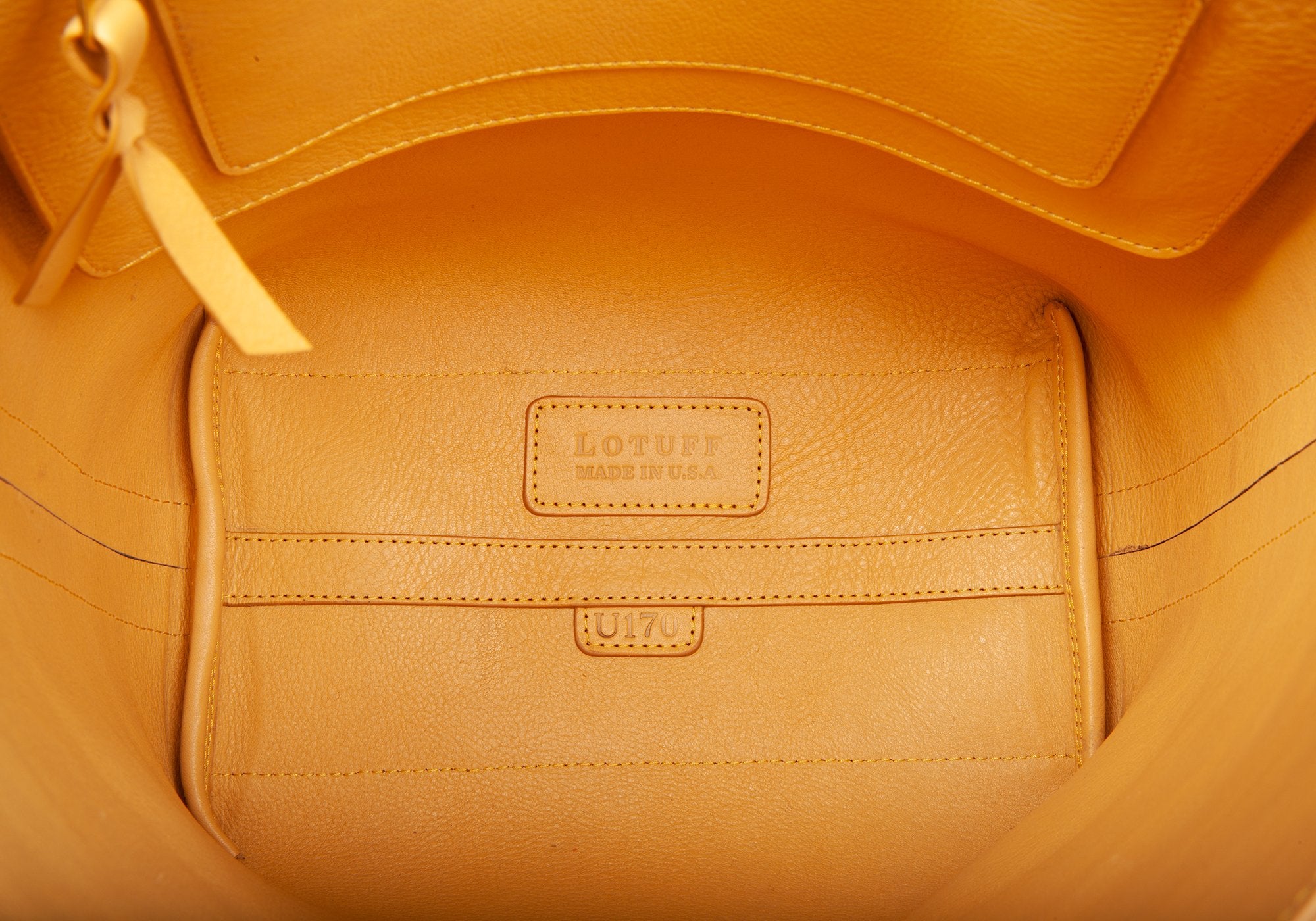 Handpainted Leather Bucket Shoulder Bag Clay