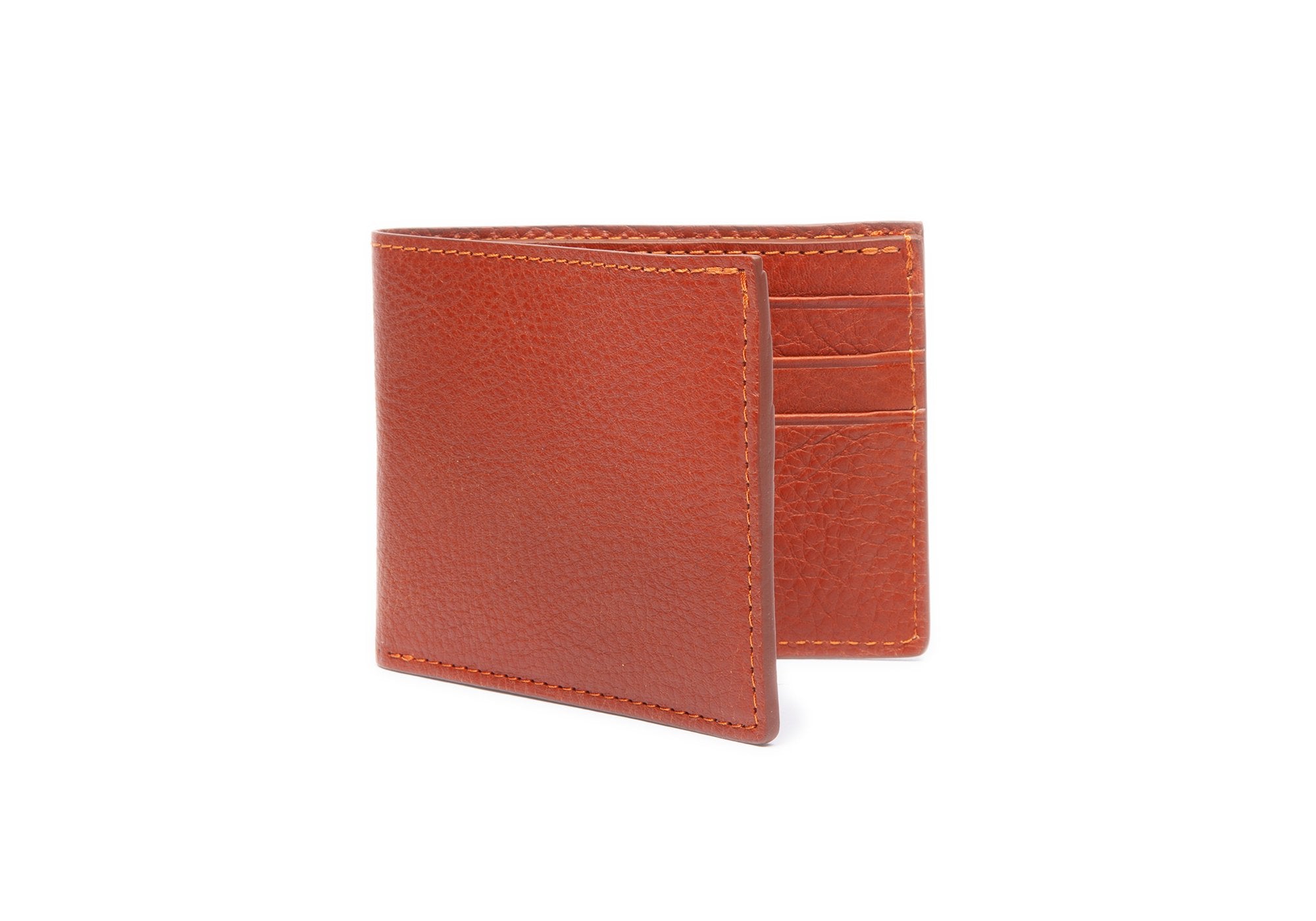 Red Leather Long Wallet