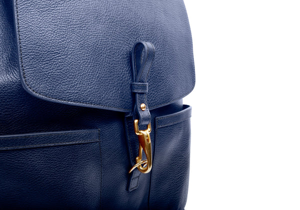Leather Knapsack - Handmade Leather Bag
